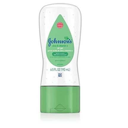 johnsons baby gel oil aloe 6.5 oz 2 pack image