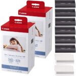 canon kp 108in color ink and paper set total of 216 sheets image