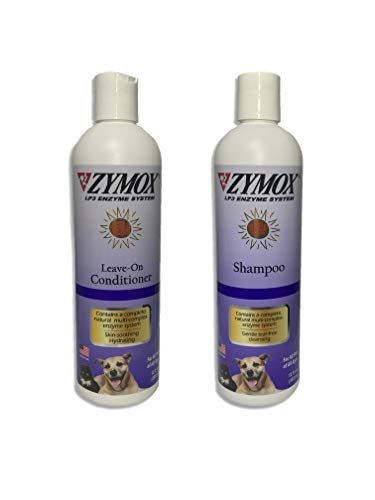 zymox ltch 12oz relief shampoo and 12oz conditioning image