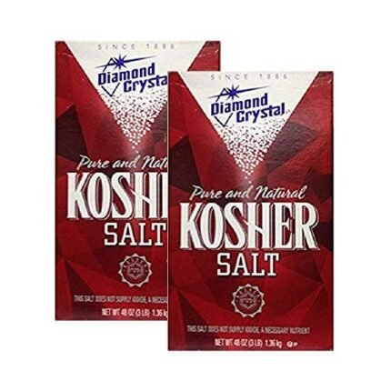 diamond crystal kosher salt 3 lbs pack of 2 image