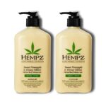 hempz pineapple & honey melon lotion 17 oz 2 pack image