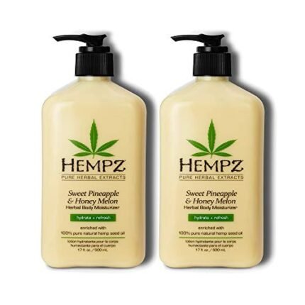 hempz pineapple & honey melon lotion 17 oz 2 pack image