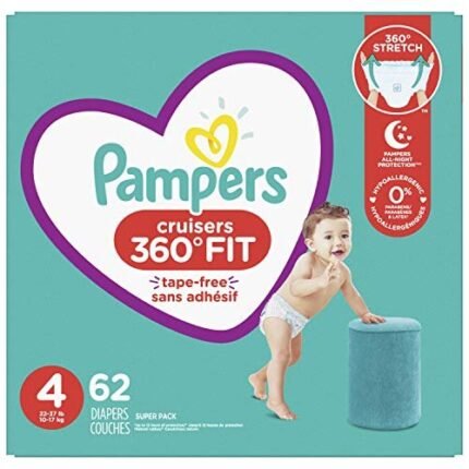 pampers cruisers 360? size 4.62 count image