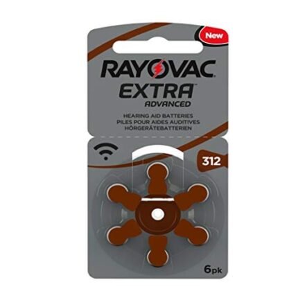 rayovac hearing aid battery size 312 pack image