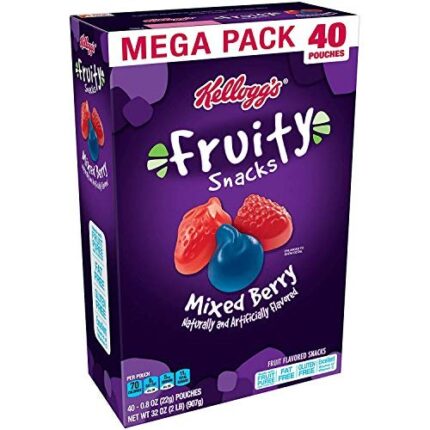 fruity snacks mixed berry gluten free fat free 32 oz pack image