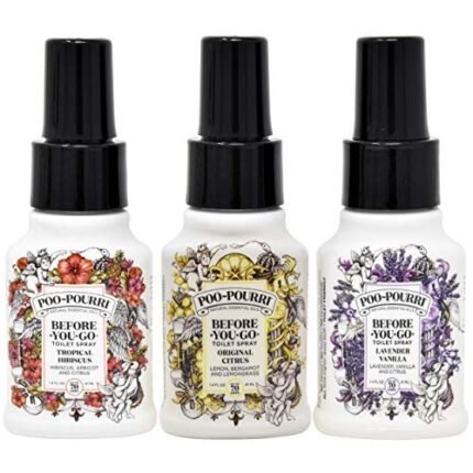 poo pourri original citrus lavender vanilla and tropical image