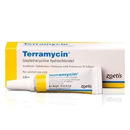 zoetis animal health terramycin antibiotic ophthalmic ointment image