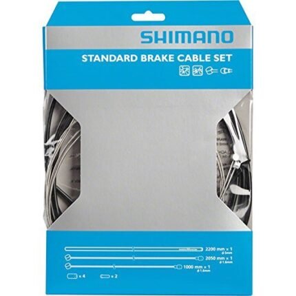 shimano brake cable set mtb road image