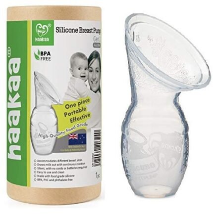 haakaa silicone manual breast pump