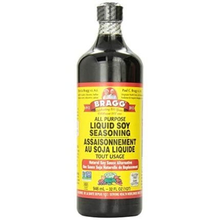 bragg liquid aminos all purpose seasoning 32 fi oz bottle image