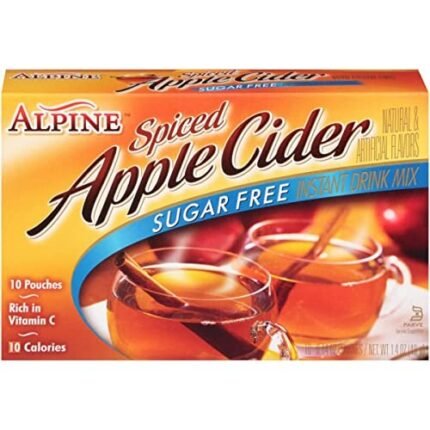 alpine sugar free spiced apple cider mix pack of 2 image