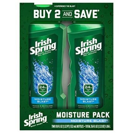 irish spering moisture blast body wash 2 pack image