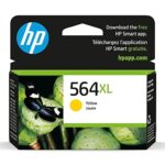 original hp 564xl yellow high yield ink pack image