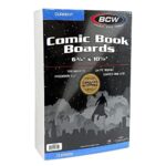 bcw supplies current size comic boards white image
