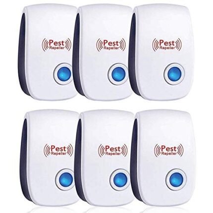 ultrasonic pest repeller 6 pack pest repellent image