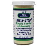 arc laboratories kwik stop styptic powder for dogs cats and birds image