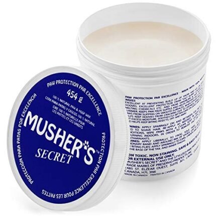 mushers secret dog paw wax 454g image