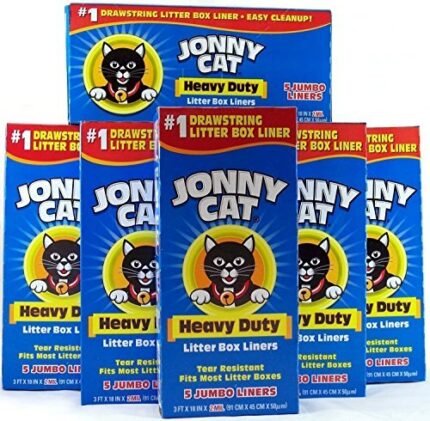 jonny cat litter box liners 5 box image