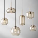 modern pendant light nordic loft glass image