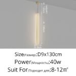 nordic led pendant lights dining table image