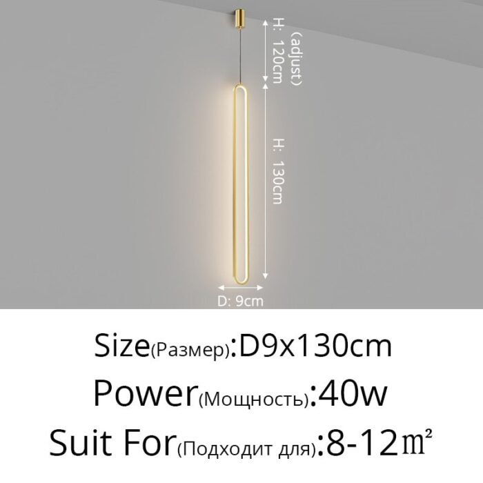 nordic led pendant lights dining table image
