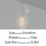 nordic led pendant lights dining table image