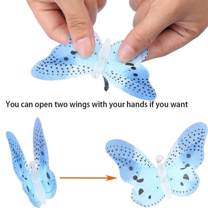graden solar lamp butterfly string lights image