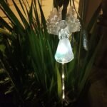 solar angel lights outdoor garden decoration image