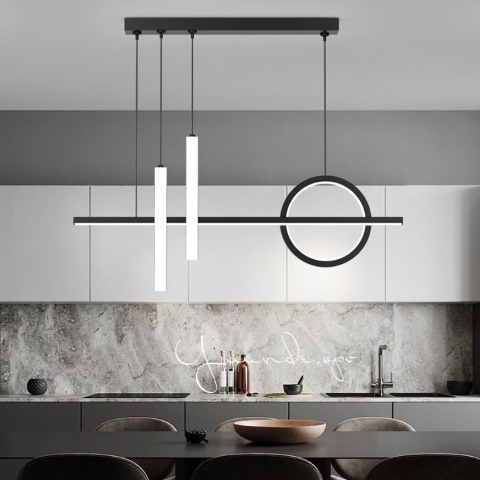 nordic led pendant lights dining table image