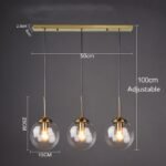 cognac smoky gray clear glass ball led image