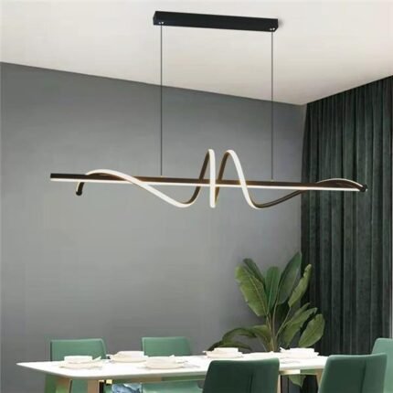 led chandelier for dining room study image