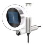 solar stainless steel garden path light solar garden image