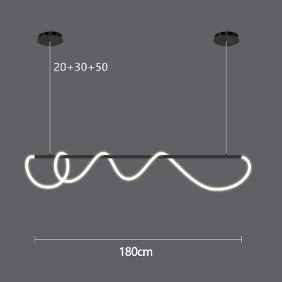 nordic hose led pendant lights image