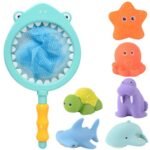 bath toy baby water game faucet shower rubber image
