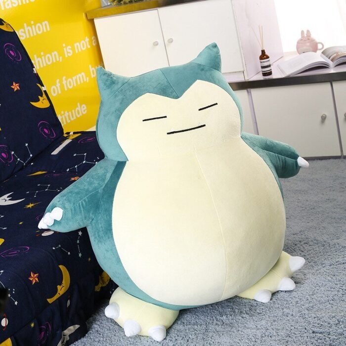 pokemon cartoon snorlax plush pillow toy image