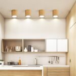 solid wood dining table pendant lights image