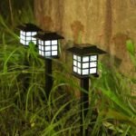 outdoor led solar lights waterproof lawn lamps image