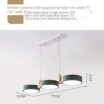 nordic wood kitchen pendant lights image