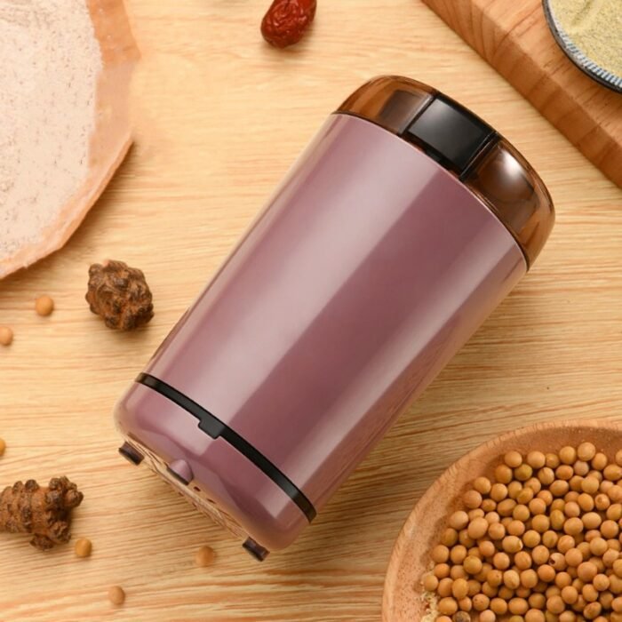 stainless steel nut electric coffee grinder image
