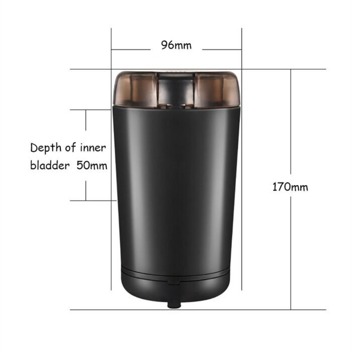 stainless steel nut electric coffee grinder image