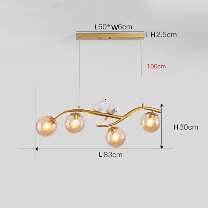 cognac smoky gray clear glass ball led image
