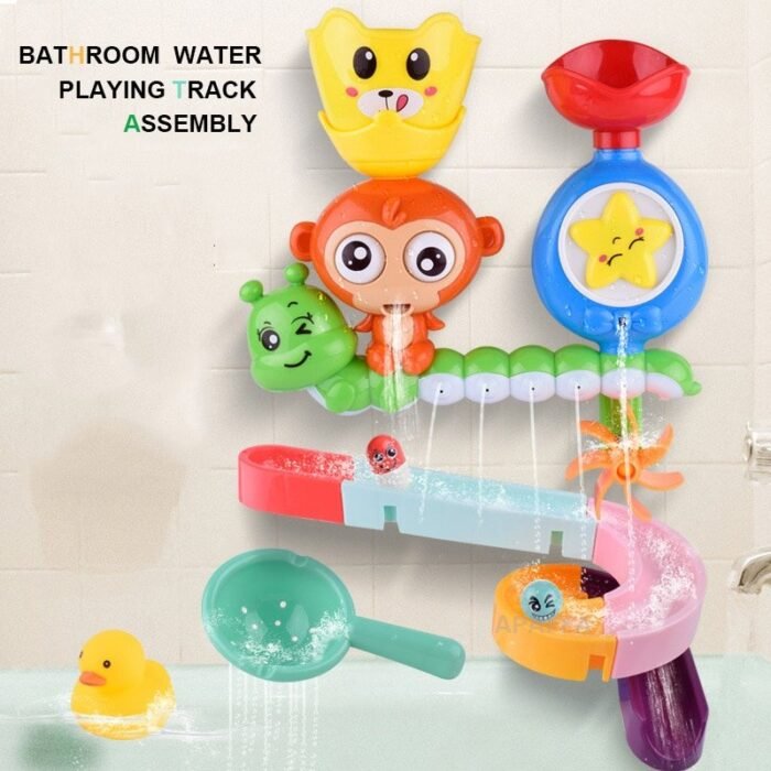 bath toy baby water game faucet shower rubber image