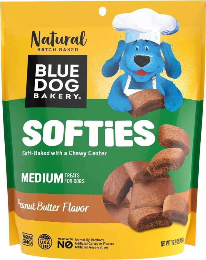 blue dog bakery natural dog treats peanut butter pack image