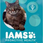 iams proactive health adult dry cat food pack image