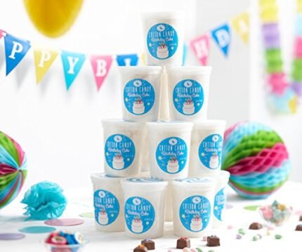 birthday cake gourmet cotton candy image
