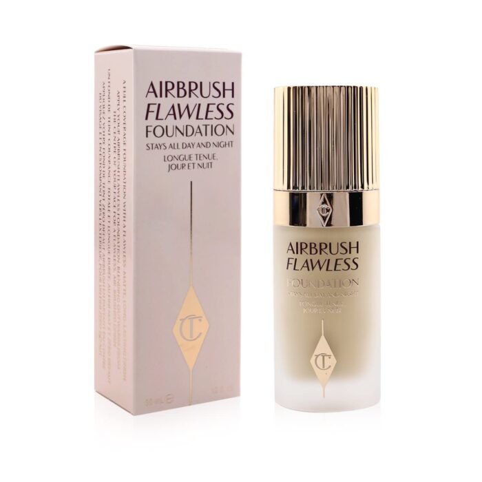 charlotte tilbury airbrush flawless foundation 4 neutral image