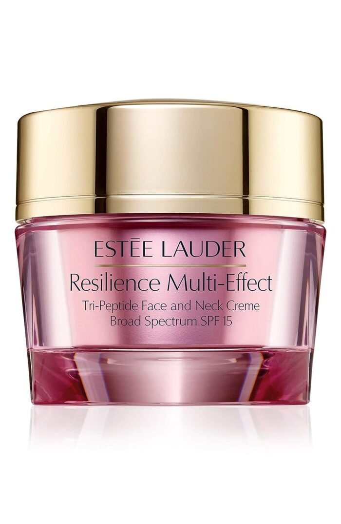 estee launder multi effect tri peptide face and neck creme spf 15 for normal image