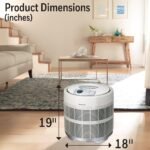 honeywell true hepa air purifier airborne allergen reducer for large rooms image