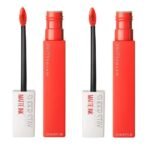 pack of 2 maybelline new york superstay matte ink liquid lipstick heroine pounds image