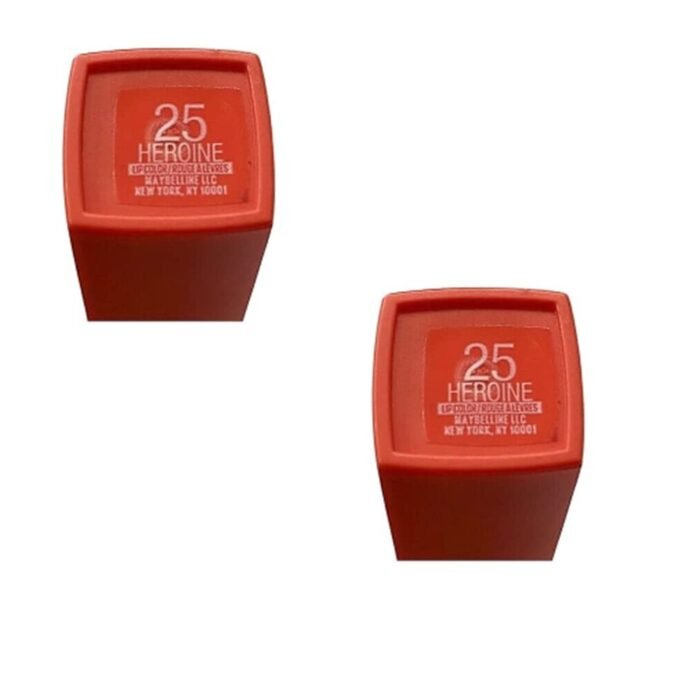 pack of 2 maybelline new york superstay matte ink liquid lipstick heroine pounds image